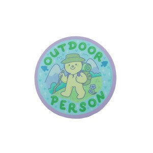 Outdoor Person Vinyl Sticker